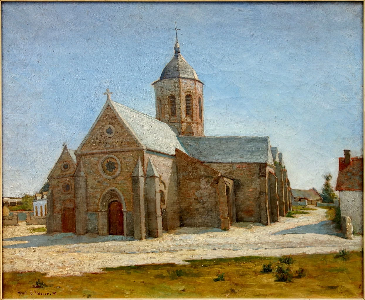 Henri Le Sidaner - 155, La Chiesa di San Michele a Etaples, Museo delle Belle Arti di Dunkerque